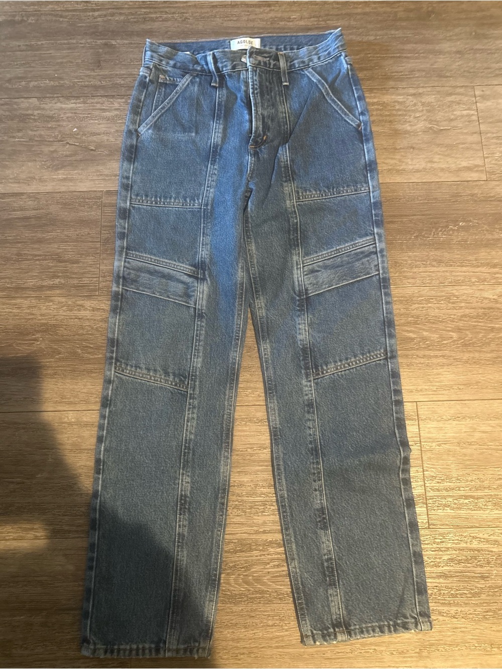 Women’s Blue Denim Carpenter Jeans - Unbranded